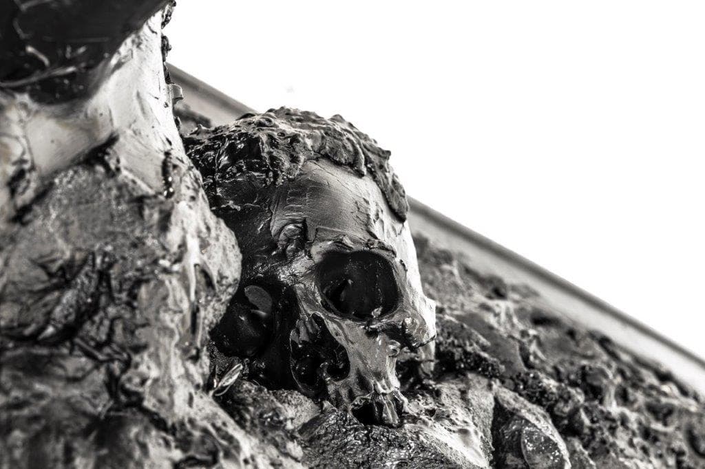 Black Skull Olive Tree - PHILIPPE PASQUA - 2