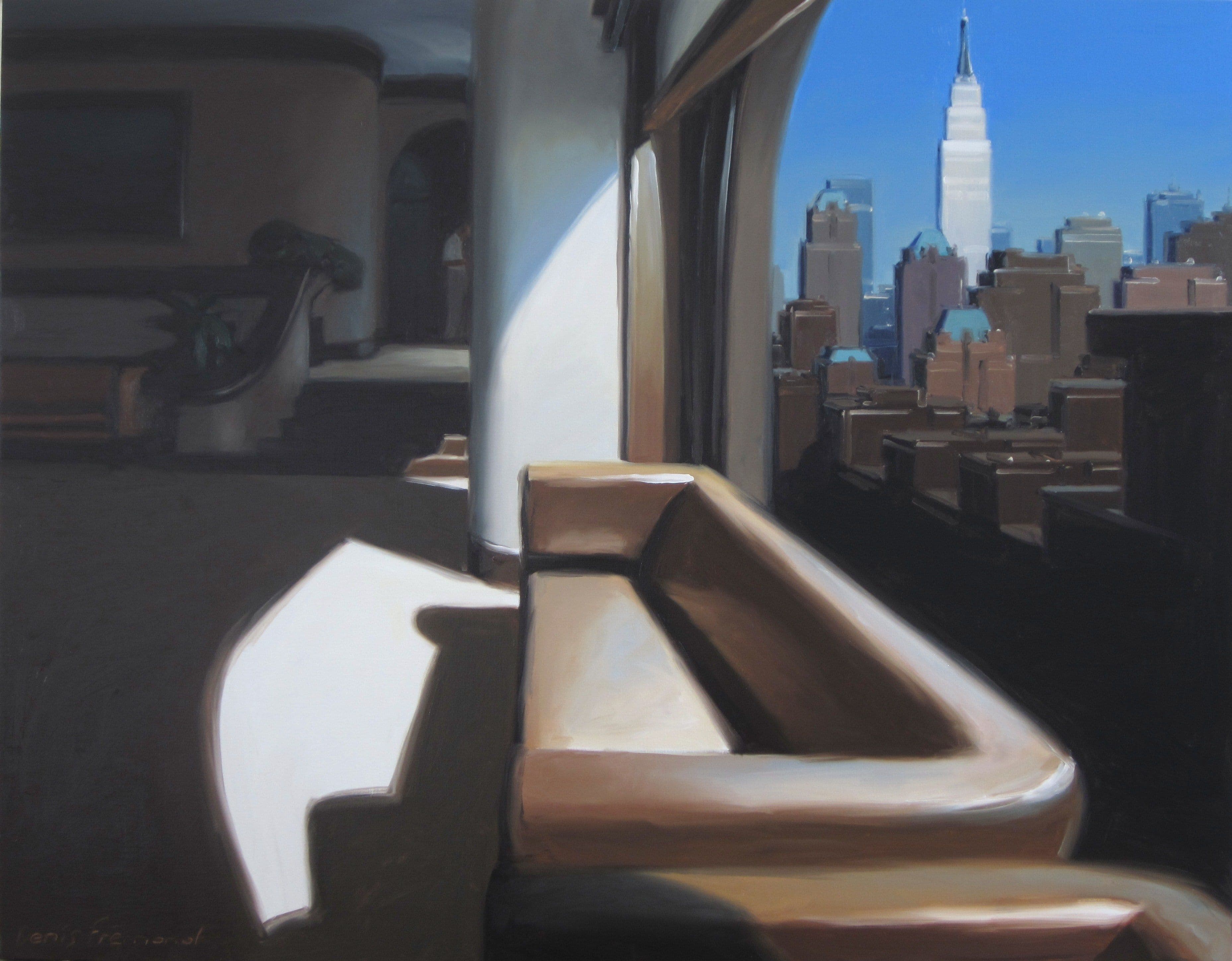 Denis Frémond : une vision unique de New York à travers la peinture.